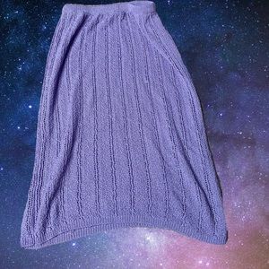 Lavender midi skirt